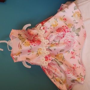 2 Piece Floral dress
